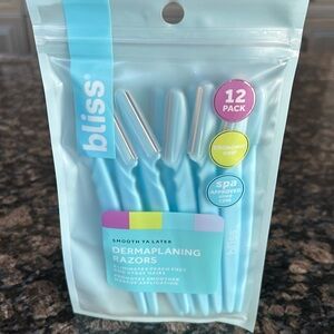 BLISS DERMAPLANING RAZORS 12PACK NWT